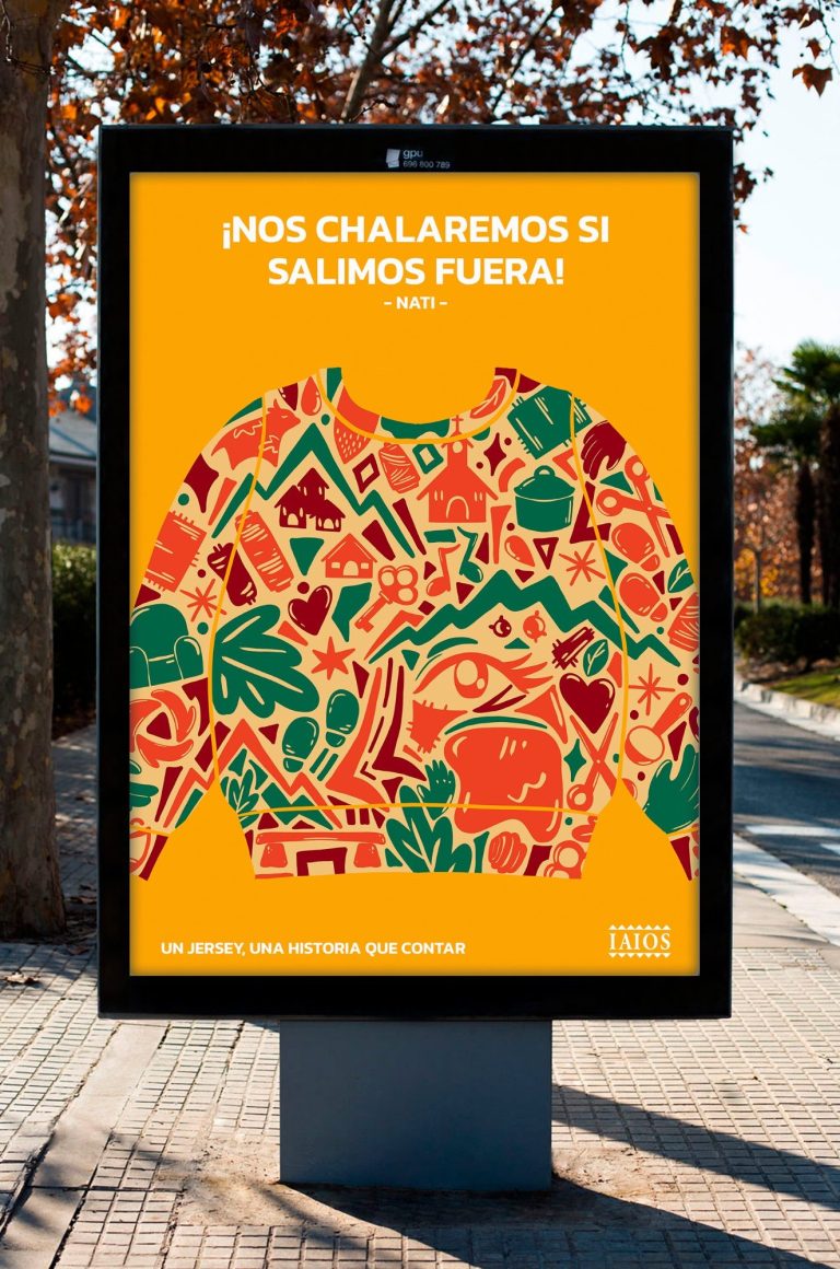 Campaña ilustrada fue creada para mostrar los valores e historias detrás de cada uno de los Jerseys IAIOS. Publicidad Creativa, Ilustración